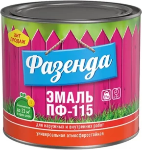 Эмаль Фазенда Белая (1,9кг) Лен.Краски.