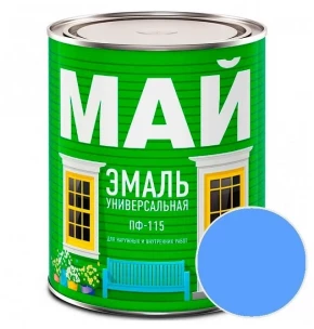 Эмаль Май ПФ-115 синяя 1,9 кг.